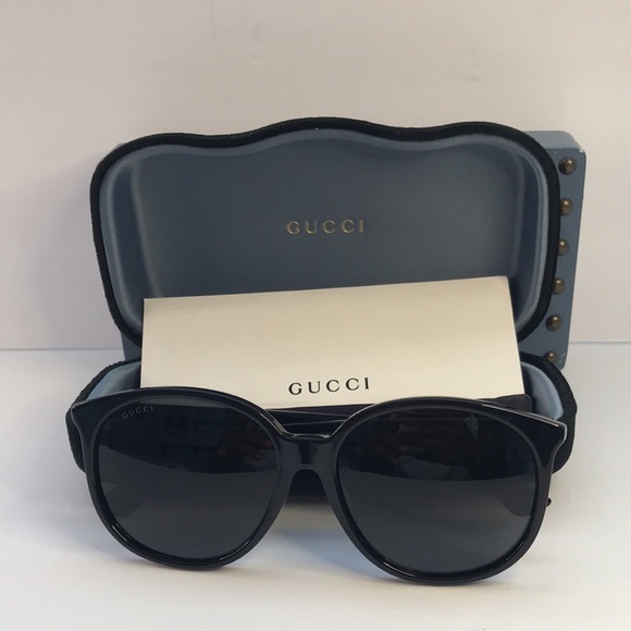 New Authentic  Gucci GUCCI-LOGO GG0261SA 001 Sunglass - Picture 8 of 12